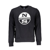 North Sails Black Cotton Men Sweater -   -  North Sails.